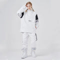 Unisex Ski Snowboard Insulated Anorak Hoodie Winter Ski Jacket