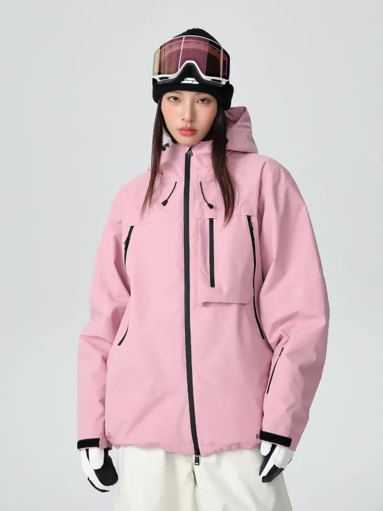Women's 3-Layer Ski Jacket All-Mountain Snowboard Jacket