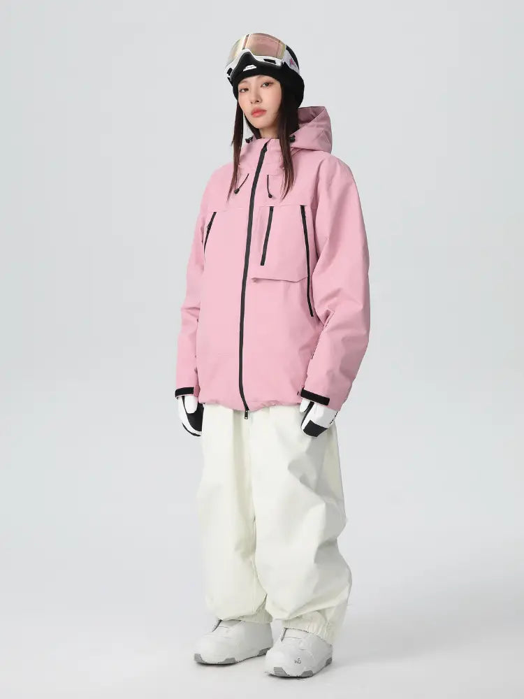 Women's 3-Layer Ski Jacket All-Mountain Snowboard Jacket