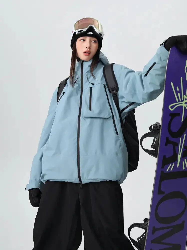 Women's 3-Layer Ski Jacket All-Mountain Snowboard Jacket