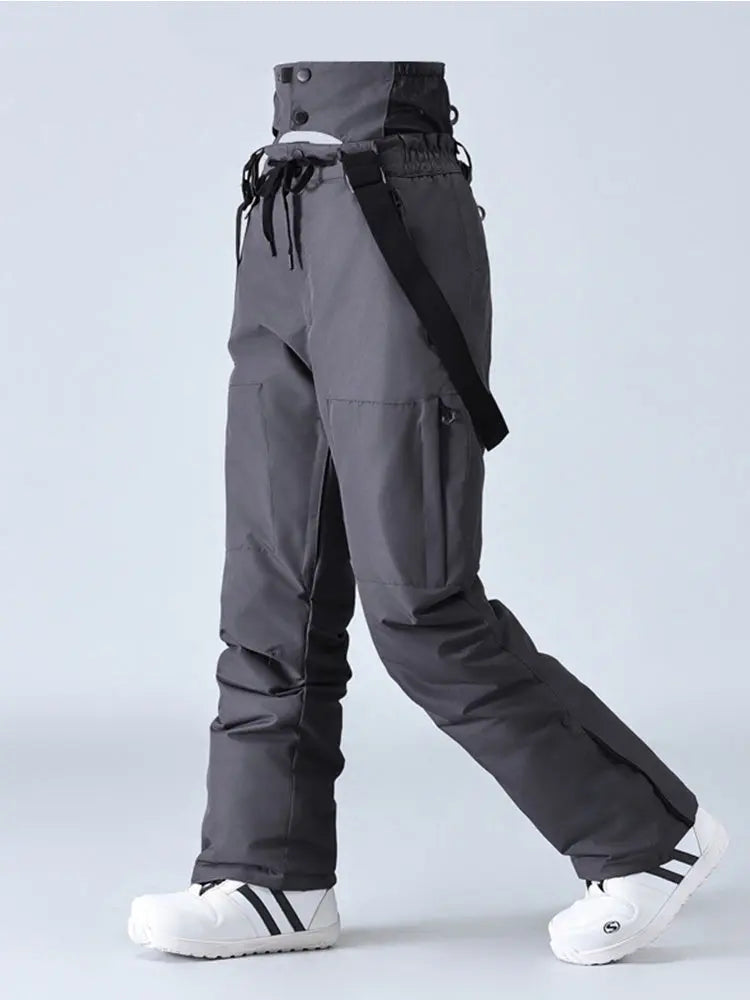 Women's All-Weather Insulated Ski Bibs Snow Pants