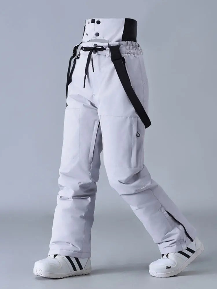 Women's All-Weather Insulated Ski Bibs Snow Pants