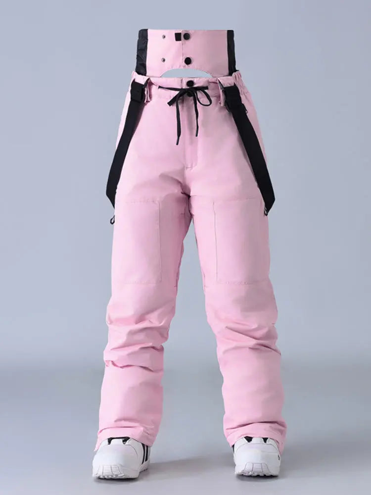 Women's All-Weather Insulated Ski Bibs Snow Pants