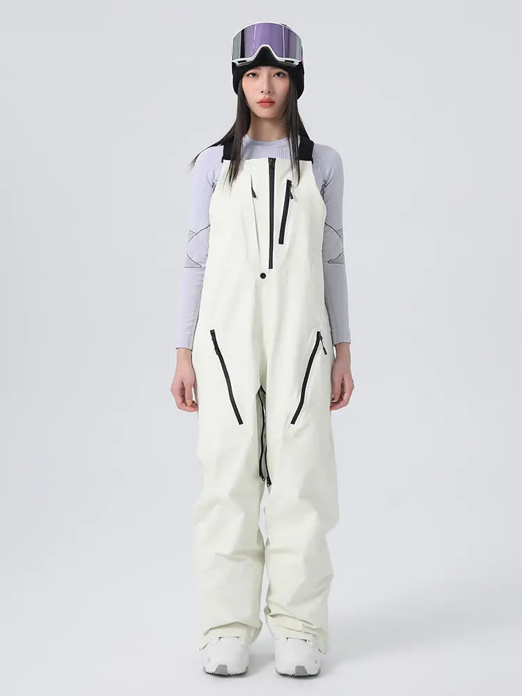 Women's Elegant One-piece Ski Overalls Snowboard Pants