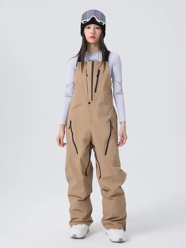 Women's Elegant One-piece Ski Overalls Snowboard Pants