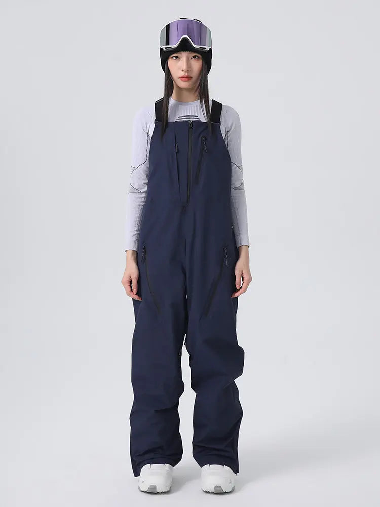 Women's Elegant One-piece Ski Overalls Snowboard Pants