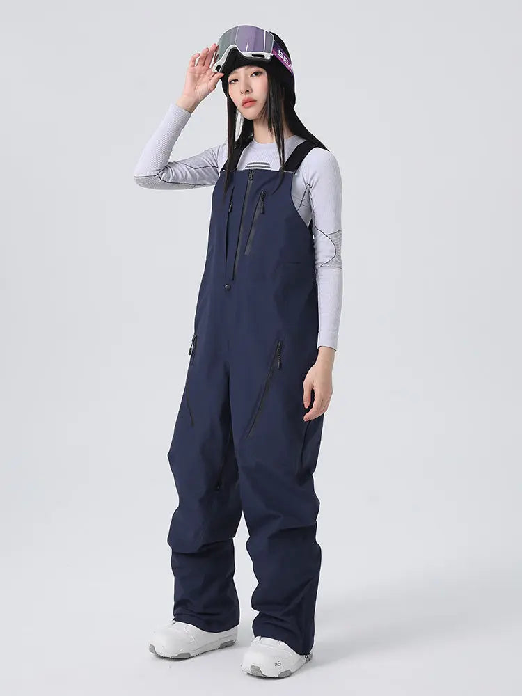 Women's Elegant One-piece Ski Overalls Snowboard Pants