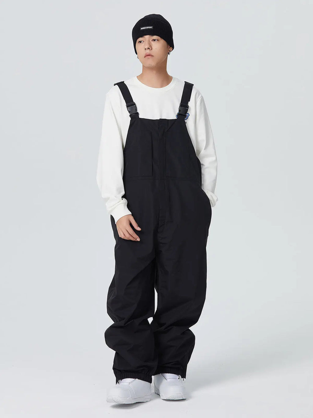 Unisex Insulated Snow Bibs Pants for Winter Outdoor Snow Overalls