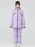 Women's Insulated Zip-up Snow Jacket & Pants Set