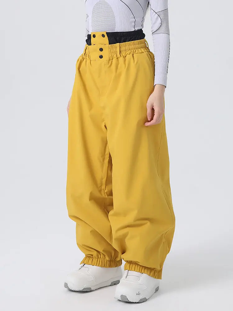 Women's Searipe Baggy Snow Pants Alpine Skiing Trousers