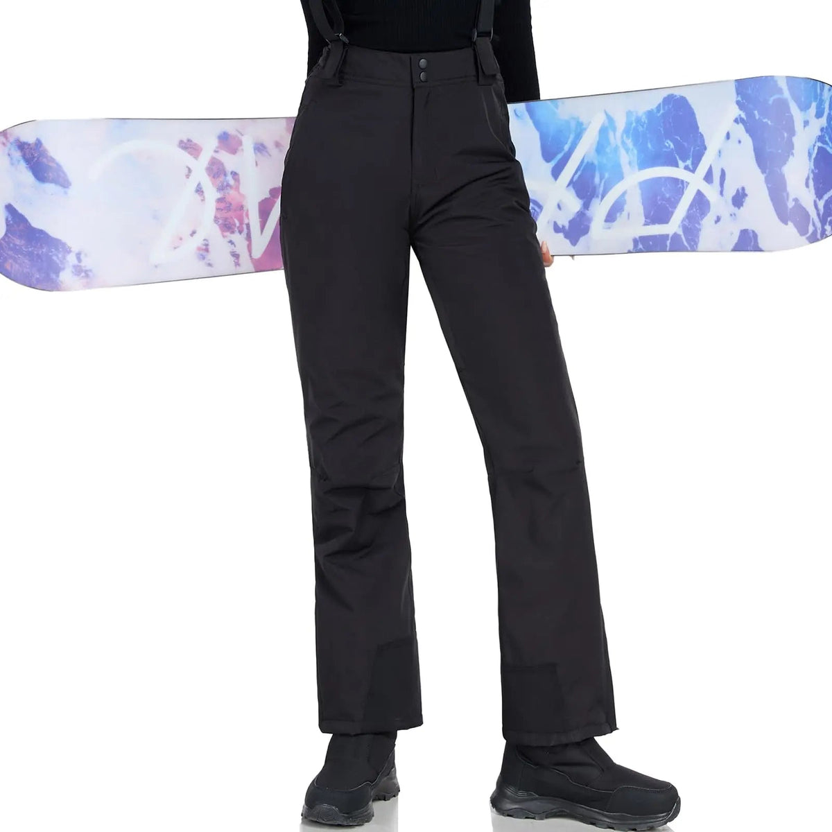 HOTIAN Women's Ski Pants Insulated Winter Snowboard Pants Bibs