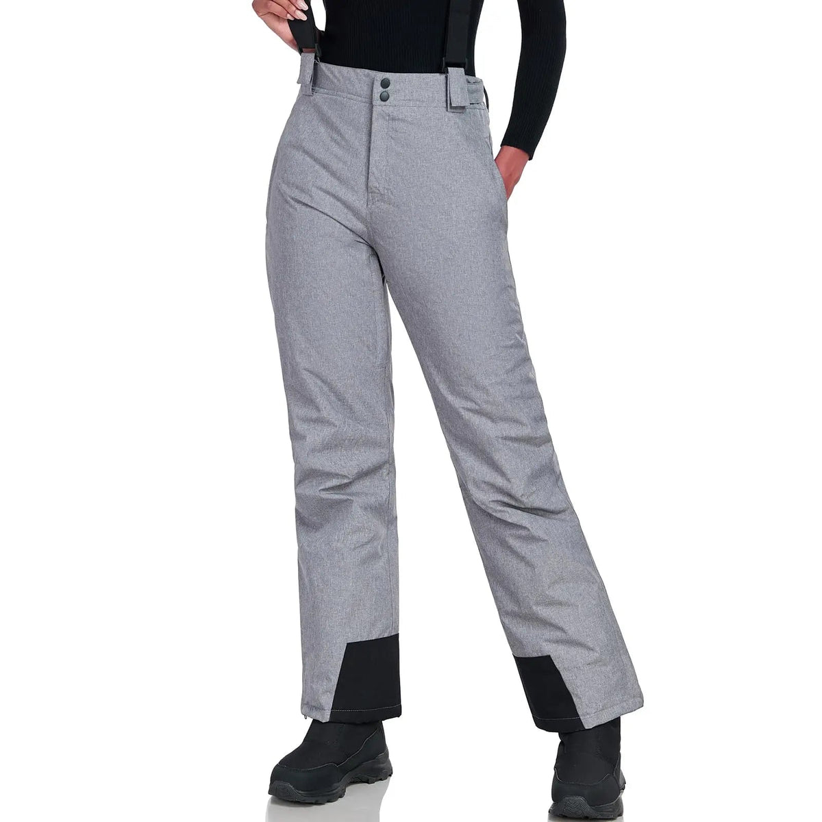 HOTIAN Women's Ski Pants Insulated Winter Snowboard Pants Bibs