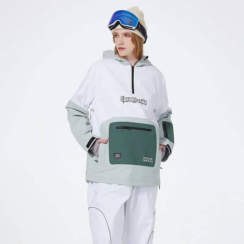 Women's SpeedPanda Mountain Unisex Alpine SummitBlast Snow Jacket