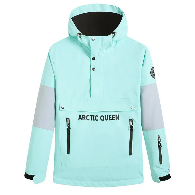 Designer Ski jackets for Couple Youngth Athletic Half-zip Ski Hoodies