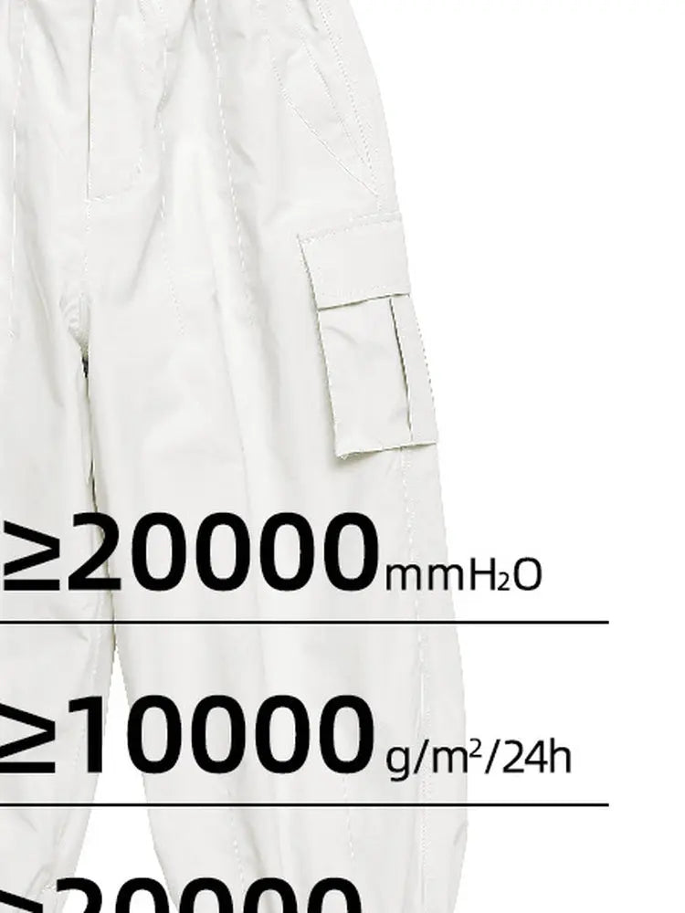 Adult 3L Hardshell Snowboard Ski Pants | 20K Waterproof Unisex