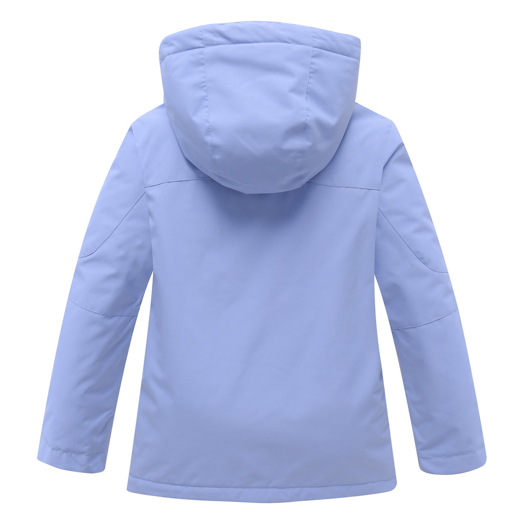 Kids' Warm-Lined Hooded Snow Jacket