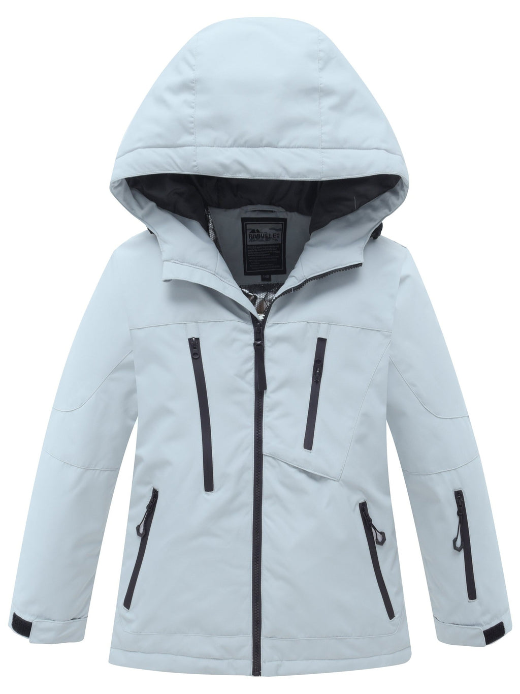 Kids' Warm-Lined Hooded Snow Jacket