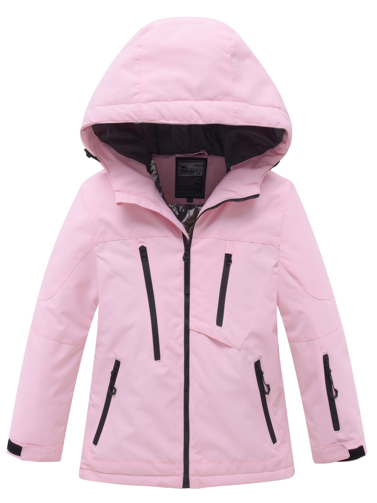 Kids' Warm-Lined Hooded Snow Jacket